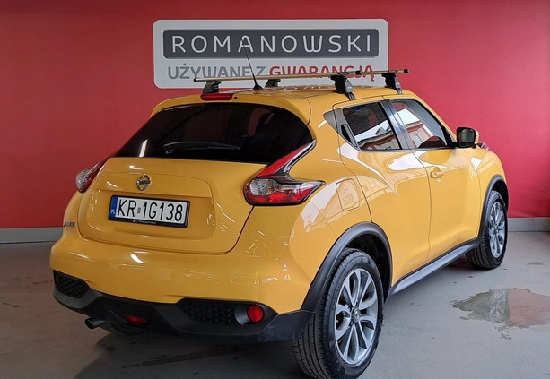 Nissan Juke cena 52900 przebieg: 102668, rok produkcji 2015 z Kraków małe 379